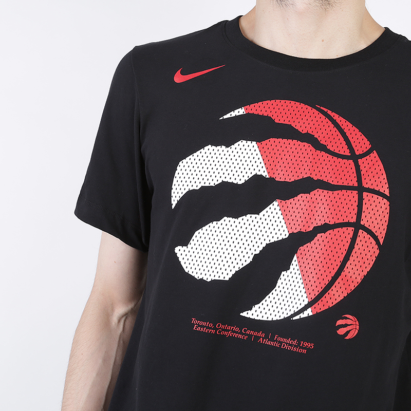 мужская черная футболка Nike Dri-FIT NBA T-Shirt AT0449-010 - цена, описание, фото 2